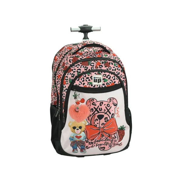 BMU | Τσάντα Trolley Δημοτικού - Fashion Bear