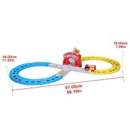 Bburago | Πίστα Αυτοκινήτων Junior Shake it Runner - Πυροσβεστικό