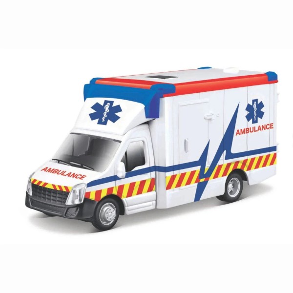 Bburago | Municipal vehicle - Ασθενοφόρο με Φορείο