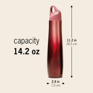 Bioloco | Μπουκάλι Θερμός The Curve 420 ml - Berry