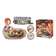 Buki | Εκπαιδευτικό παιχνίδι ανασκαφής - Dino Mega Egg Maxi Pack