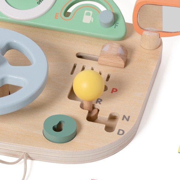 Classic World | Ξύλινο Τιμόνι Πολλαπλών Δραστηριοτήτων