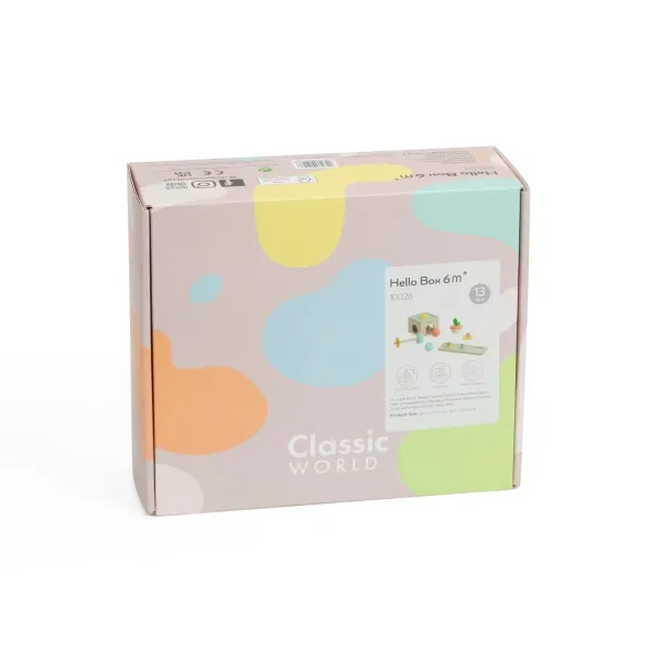 Classic World | Ξύλινο Σετ για Μωρά 6m+ - Hello Box 