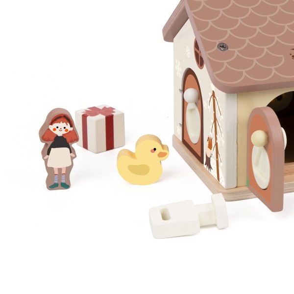 Classic World |  Ξύλινο Σπίτι με Κλειδαριές