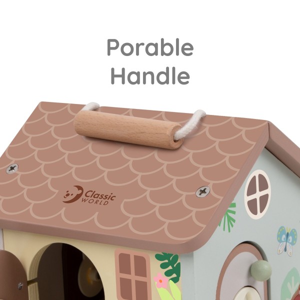 Classic World |  Ξύλινο Σπίτι με Κλειδαριές