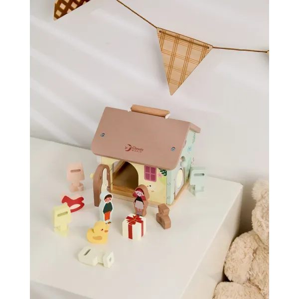 Classic World |  Ξύλινο Σπίτι με Κλειδαριές