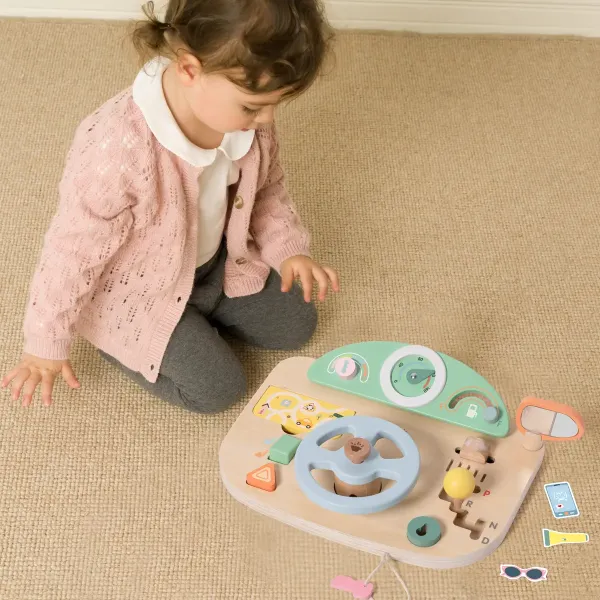 Classic World | Ξύλινο Τιμόνι Πολλαπλών Δραστηριοτήτων