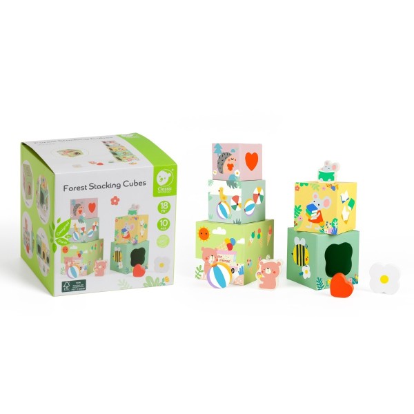 Classic World | Κύβοι Στοίβαξης - Ζώα του Δάσους