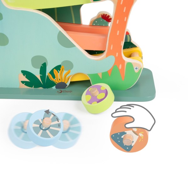 Classic World | Ξύλινη Πίστα - Δεινόσαυρος