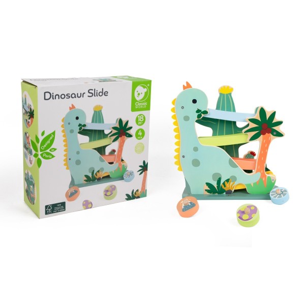 Classic World | Ξύλινη Πίστα - Δεινόσαυρος