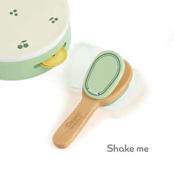 Classic World | Ξύλινο Mουσικό Σετ Vintage