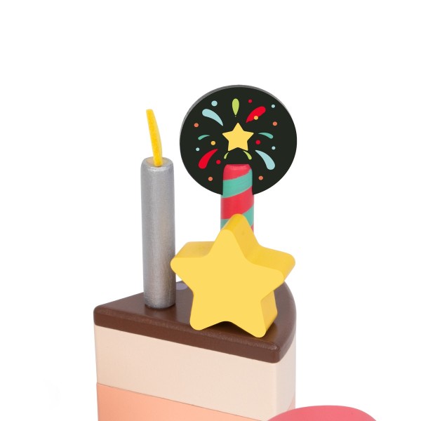 Classic World | Ξύλινο Κέικ Σοκολάτα με Αξεσουάρ