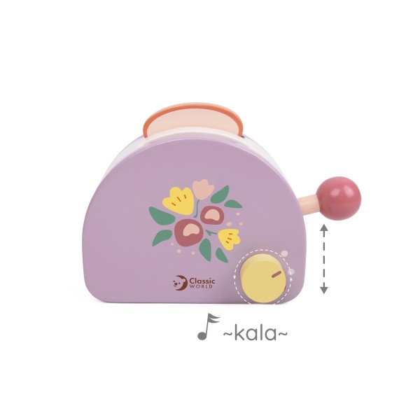 Classic World | Ξύλινη Φρυγανιέρα με Αξεσουάρ