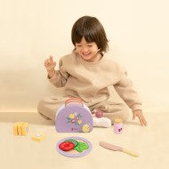 Classic World | Ξύλινη Φρυγανιέρα με Αξεσουάρ