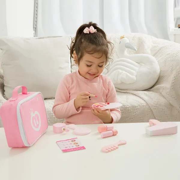 Classic World | Ξύλινο Σετ Βαλιτσάκι Ομορφιάς  