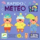 Djeco | Επιτραπέζιο Μνήμης - Rapido Meteo