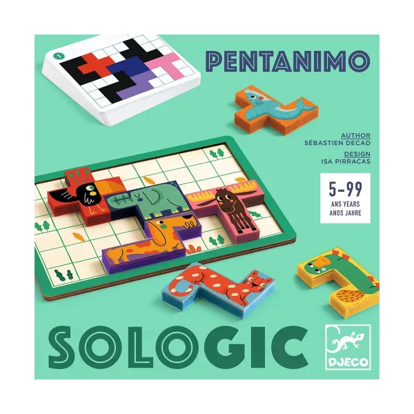 Djeco l  Εκπαιδευτικό Επιτραπέζιο λογικής - Pentanimo