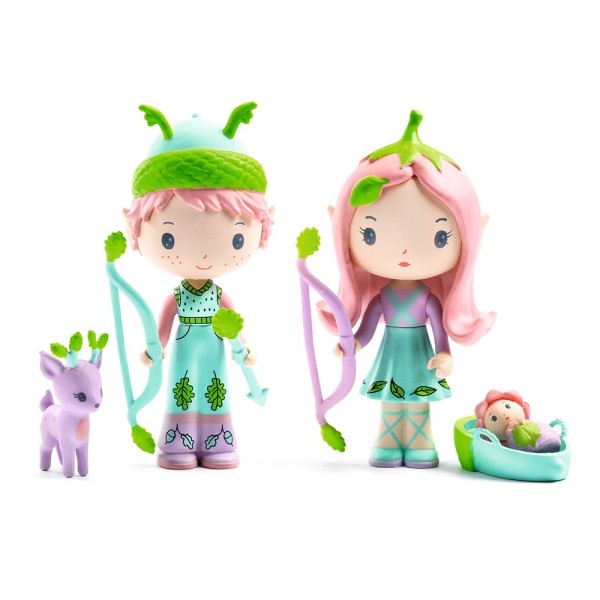 Djeco | Φιγούρες Tinyly - Lily & Sylvestre 