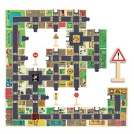 Djeco | Παζλ Γίγας 24 τεμ - Πόλη και οδική συμπεριφορά