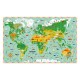 Djeco | Παζλ Παρατήρησης 200 τεμ - Παγκόσμιος χάρτης