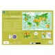 Djeco | Παζλ Παρατήρησης 200 τεμ - Παγκόσμιος χάρτης