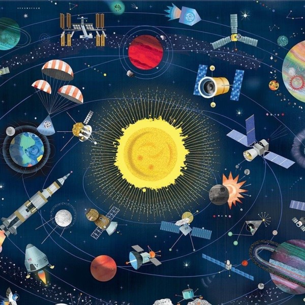 Djeco | Παζλ Παρατήρησης 200 τεμ - Διάστημα