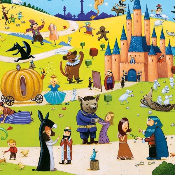 Djeco | Παζλ Παρατήρησης 54 τεμ - Παραμύθια