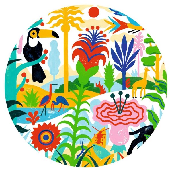 Djeco | Παζλ 100 τεμ - Ζούγκλα