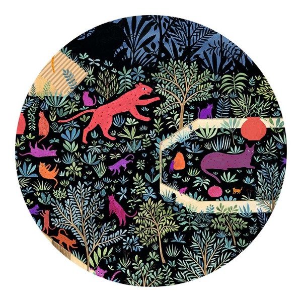 Djeco | Παζλ 500 τεμ - Το βασίλειο της γάτας