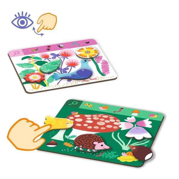 Djeco | Εκπαιδευτικό παιχνίδι παρατήρησης - Ζωάκια