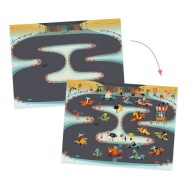 Djeco | Κατασκευή με Χαλκομανίες - Οχήματα