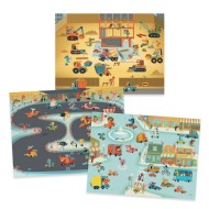 Djeco | Κατασκευή με Χαλκομανίες - Οχήματα Djeco | Κατασκευή με Χαλκομανίες - Οχήματα