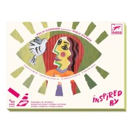 Djeco | Inspired by Picasso -  Κολάζ Κυβισμός Πορτραίτα