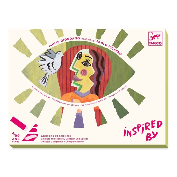 Djeco | Inspired by Picasso -  Κολάζ Κυβισμός Πορτραίτα