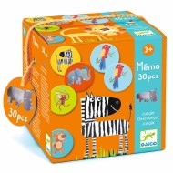 Djeco | Μέμο 30 τεμ - Ζωάκια της ζούγκλας