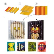 Djeco | Κατασκευή με Εφέ Κίνησης - Άγρια Φύση Djeco | Κατασκευή με Εφέ Κίνησης - Άγρια Φύση