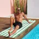 Dock & Bay | Πετσέτα Θαλάσσης Quickdry Cabana Μικροϊνών Large - Olive