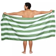 Dock & Bay | Πετσέτα Θαλάσσης Quickdry Cabana Μικροϊνών Large - Olive