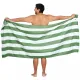 Dock & Bay | Πετσέτα Θαλάσσης Quickdry Cabana Μικροϊνών Large - Olive