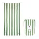 Dock & Bay | Πετσέτα Θαλάσσης Quickdry Cabana Μικροϊνών Large - Olive