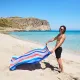 Dock & Bay | Πετσέτα Θαλάσσης Quickdry Μικροϊνών Large - Unicorn Waves