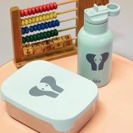 Ecolife | Φαγητοδοχείο Ανοξείδωτο με Χώρισμα 800ml - Elephant