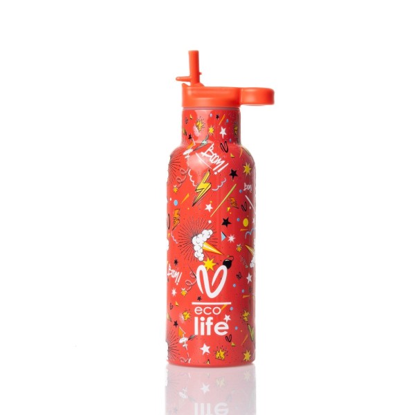 Ecolife | Παγούρι Θερμός x Vasiliki 500 ml - Spitha