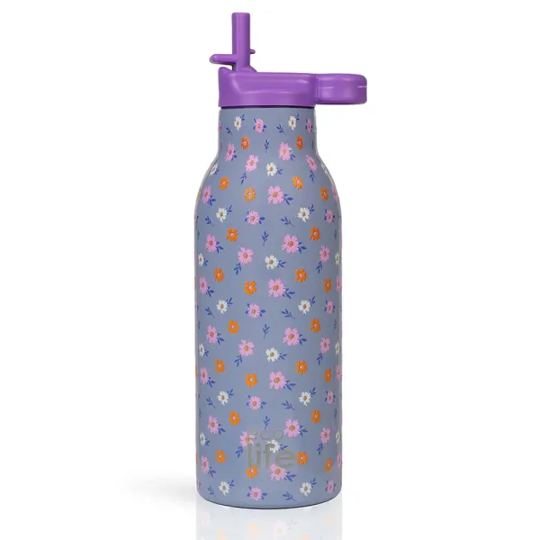 Ecolife | Παγούρι Θερμός 550 ml - Flower Bloom