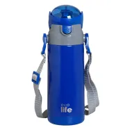 Ecolife | Παγούρι Θερμός 400 ml - Navy Blue