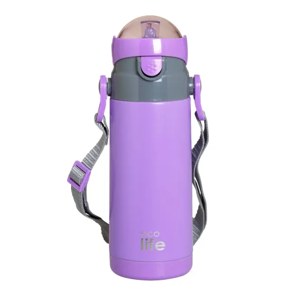 Ecolife | Παγούρι Θερμός 400 ml - Lilac