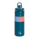 Ecolife | Μπουκάλι Θερμός - Blue Thermos 500ml with Silicon Grip