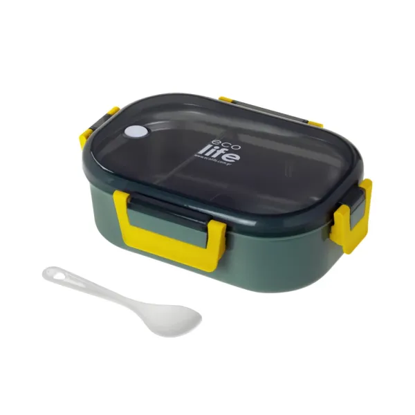 Ecolife | Φαγητοδοχείο 900ml - Forest Green