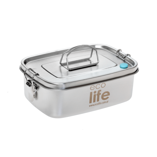 Ecolife | Φαγητοδοχείο Ανοξείδωτο 1lt