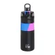 Ecolife | Μπουκάλι Θερμός - Black Thermos 500ml with Silicon Grip
